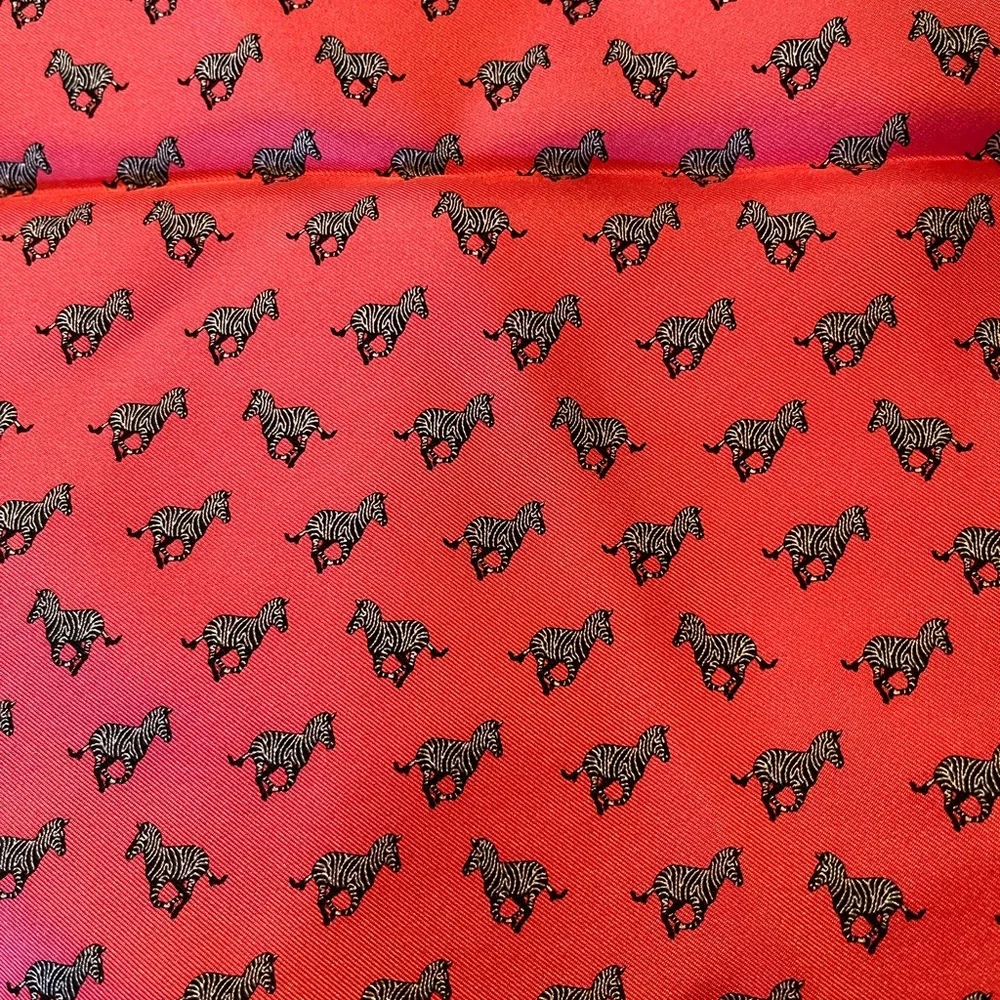 Vinyard Vines Investec Silk Zebra Scarf